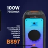 اسپیکر بلوتوثی قابل حمل سیلیکون پاور مدل BS97 - Image 9
