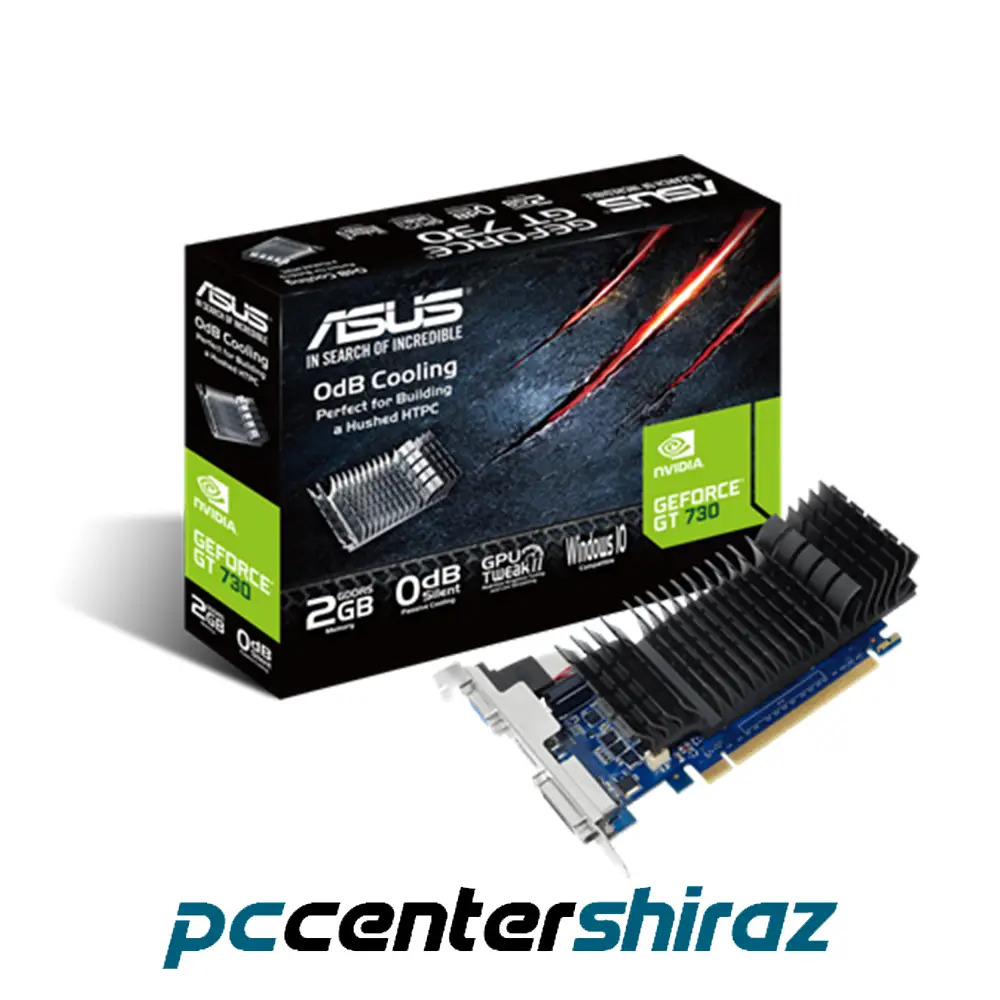 کارت گرافیک ایسوس مدل ASUS GeForce GT 730 2GB GDDR5