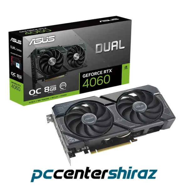 کارت گرافیک ایسوس مدل ASUS Dual GeForce RTX 4060 OC 8G