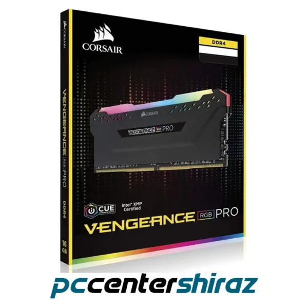 حافظه رم دسکتاپ کورسیر مدل CORSAIR Vengeance RGB Pro 16GB DDR4 3600Mhz Dual