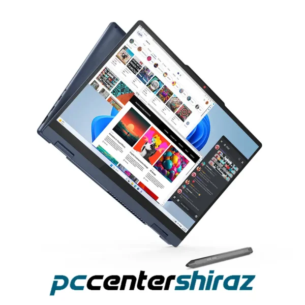 لپتاپ 14 اینچی لنوو مدل  IdeaPad 5 2-in-1 14IRU9 CORE 5 8D5 512SSD Intel IP5 - Image 2