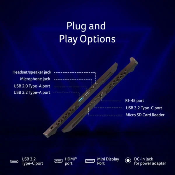لپ تاپ ایسر مدل Acer Aspire 7 i5 13420H 16D4 512SSD 6GB - Image 4