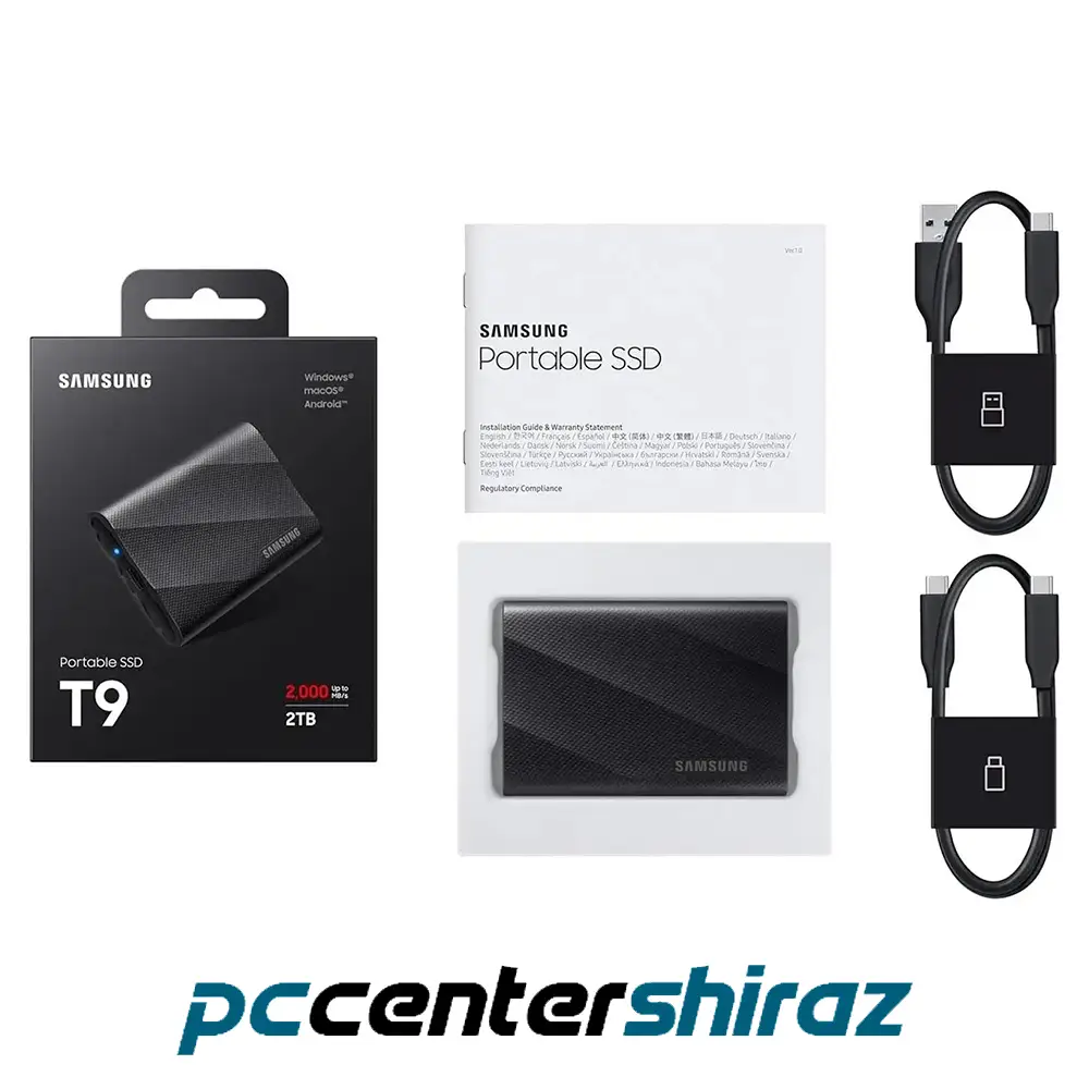 حافظه SSD اکسترنال سامسونگ مدل SAMSUNG Portable SSD T9 2TB - Image 6