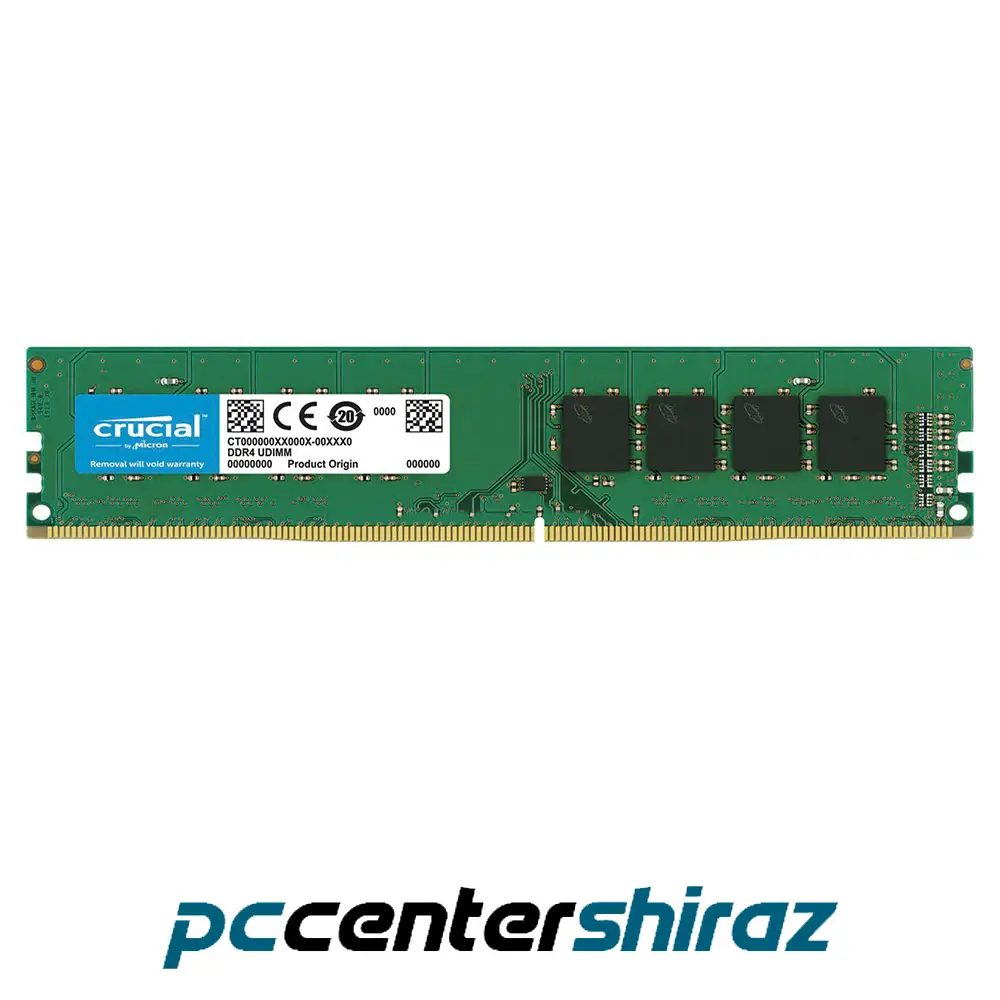حافظه رم دسکتاپ کروشیال 16 گیگابایت مدل Ram Crucial 16GB DDR4 3200MHZ CL22
