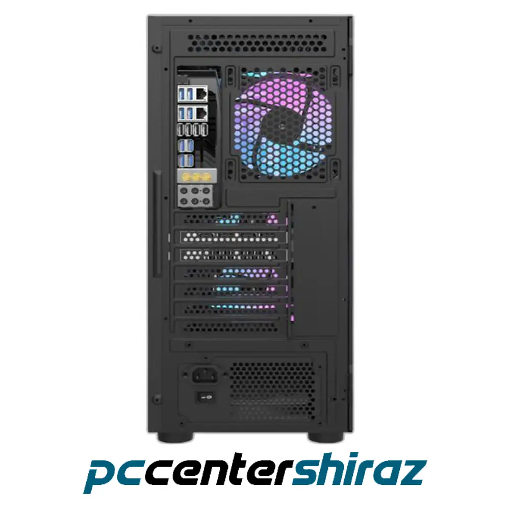 کیس کامپیوتر گیمینگ دارک فلش DarkFlash DK431 Glass - Image 4