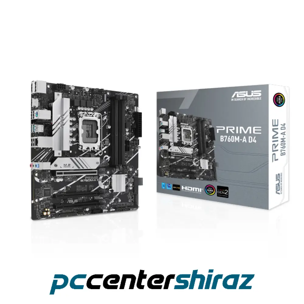 مادربرد ایسوس مدل ASUS PRIME B760M-A D4