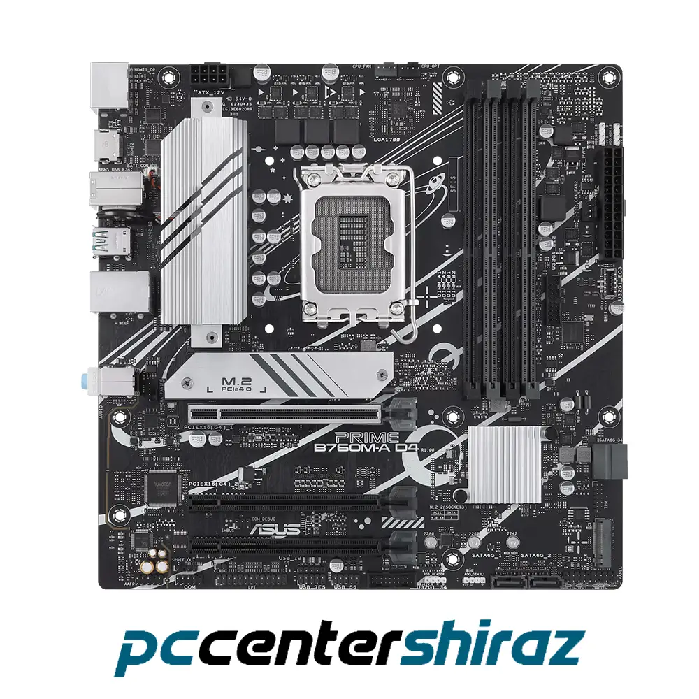 مادربرد ایسوس مدل ASUS PRIME B760M-A D4 - Image 3