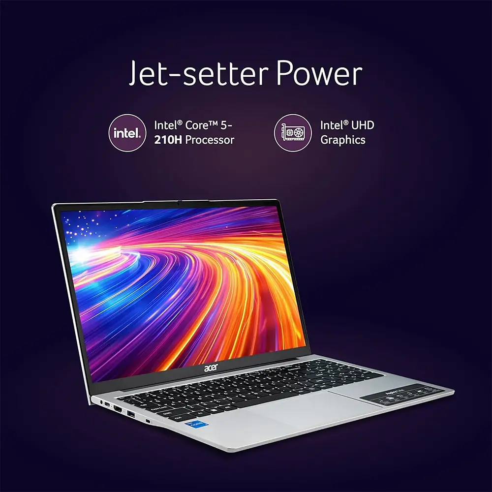 لپ تاپ 15.6 اینچی ایسر مدل ACER ASPIRE Lite Al15 Core 5 210H 16D5 512GB INTEL - تصویر 4
